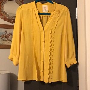 Anthropologie Women’s Silk Blouse